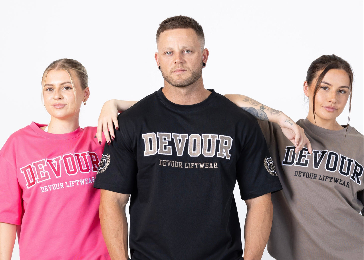 Devour Club Tee Black