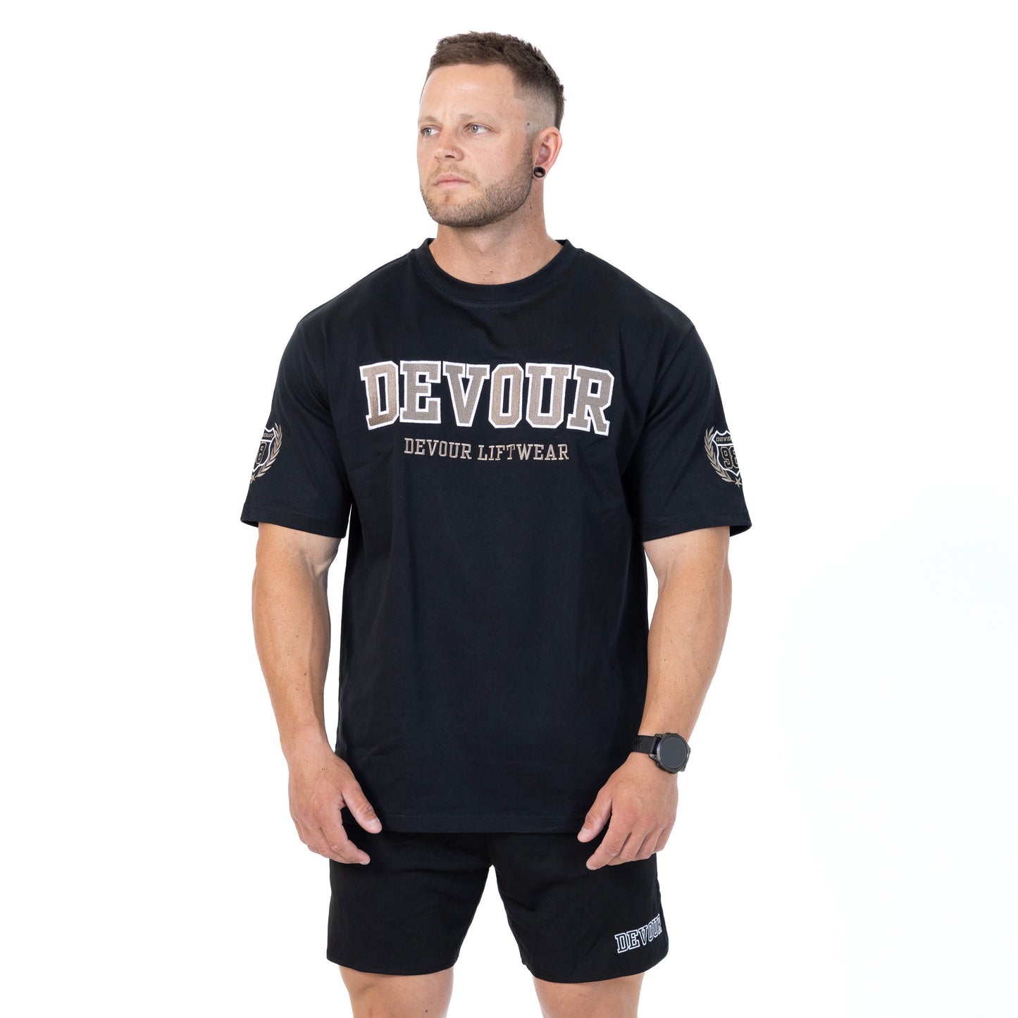 Devour Club Tee Black