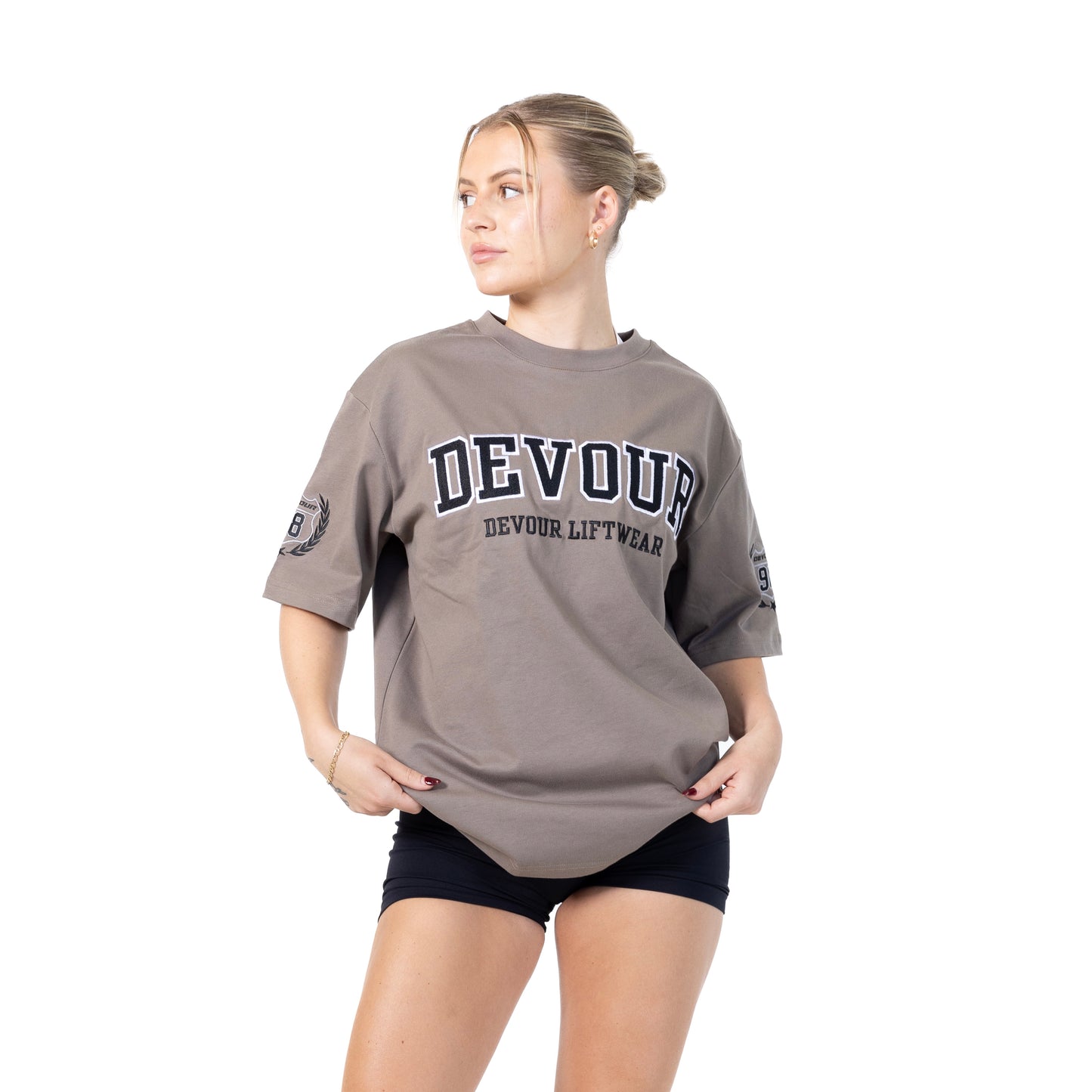 Devour Club Tee Charcoal