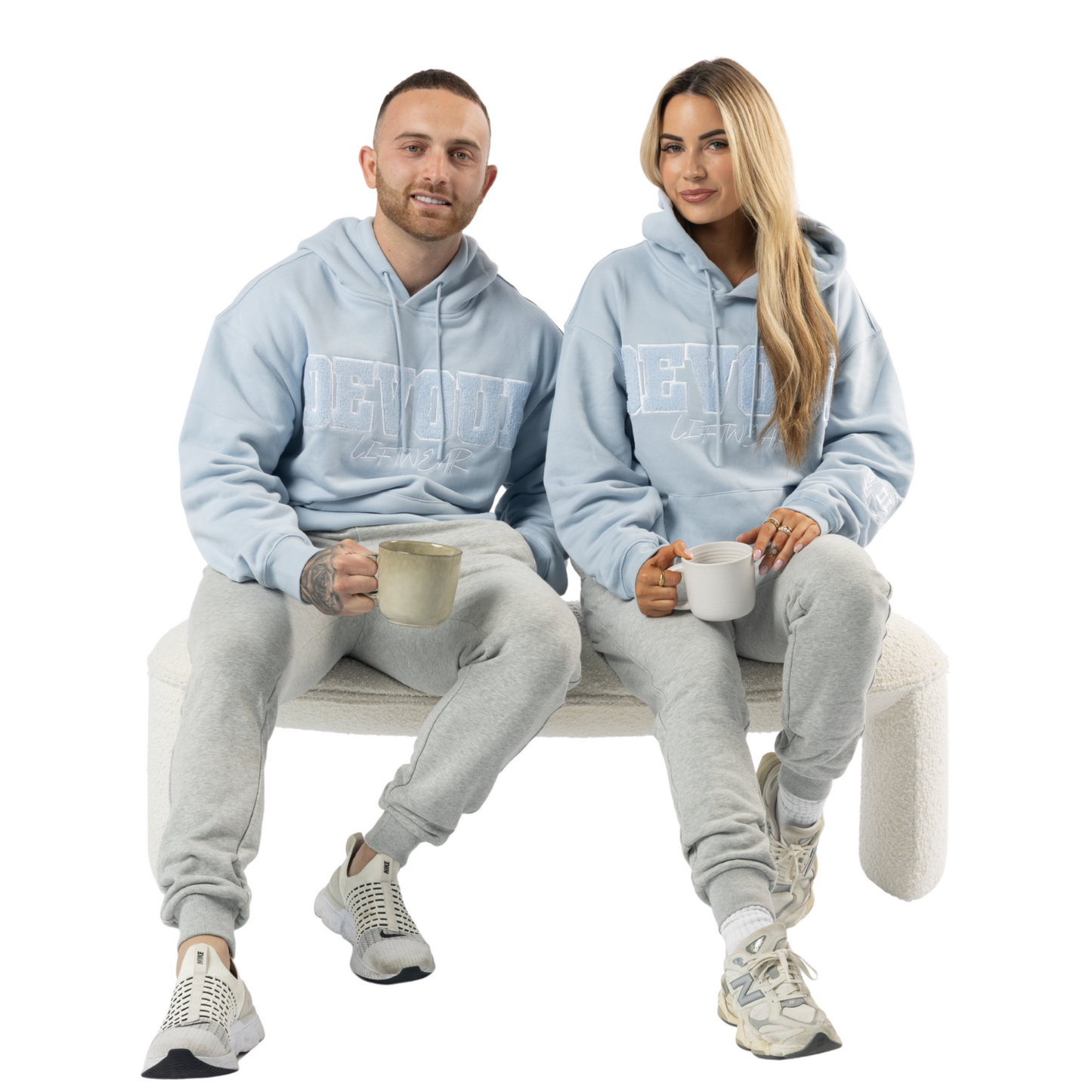 Oversized Hoodie Heaven Blue