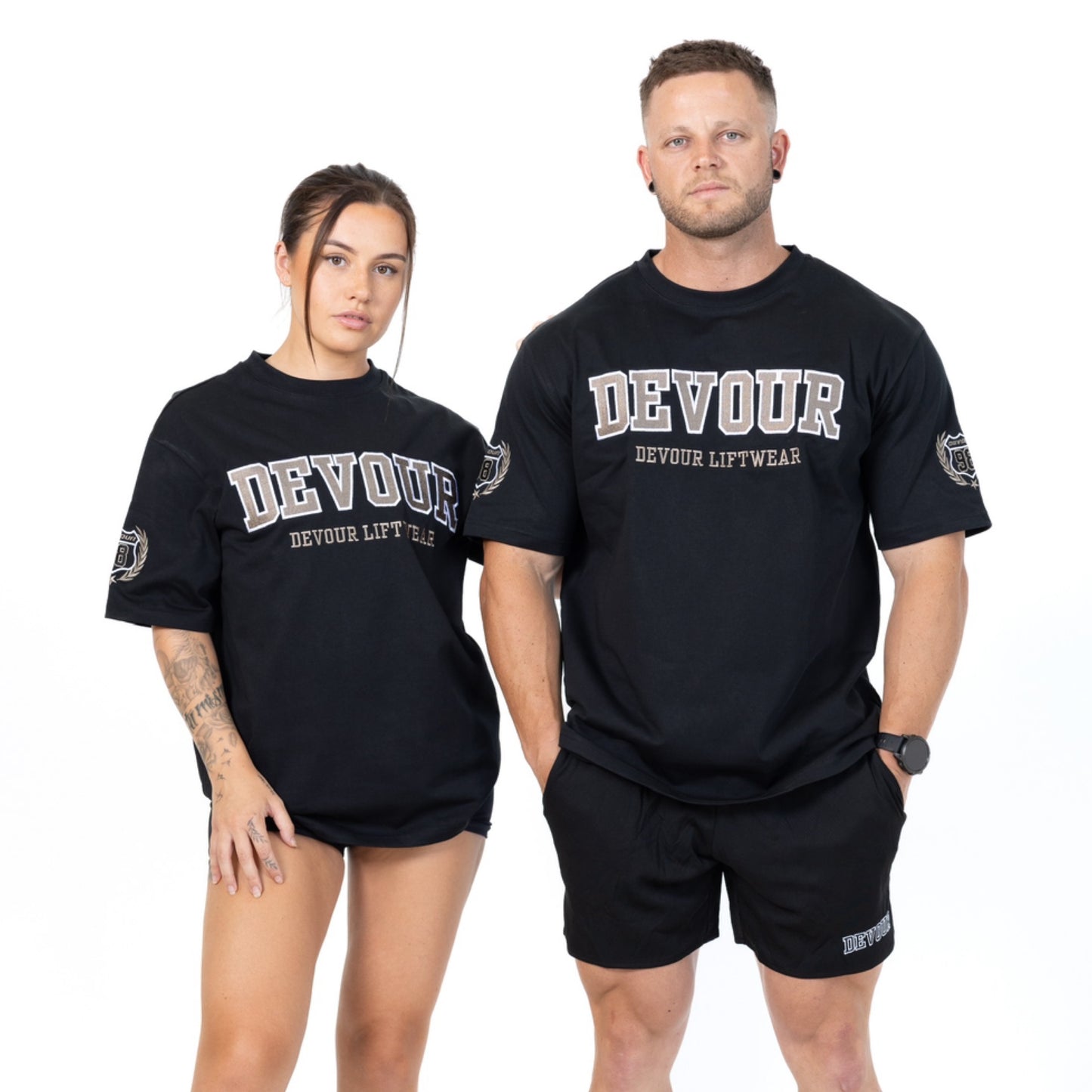 Devour Club Tee Black