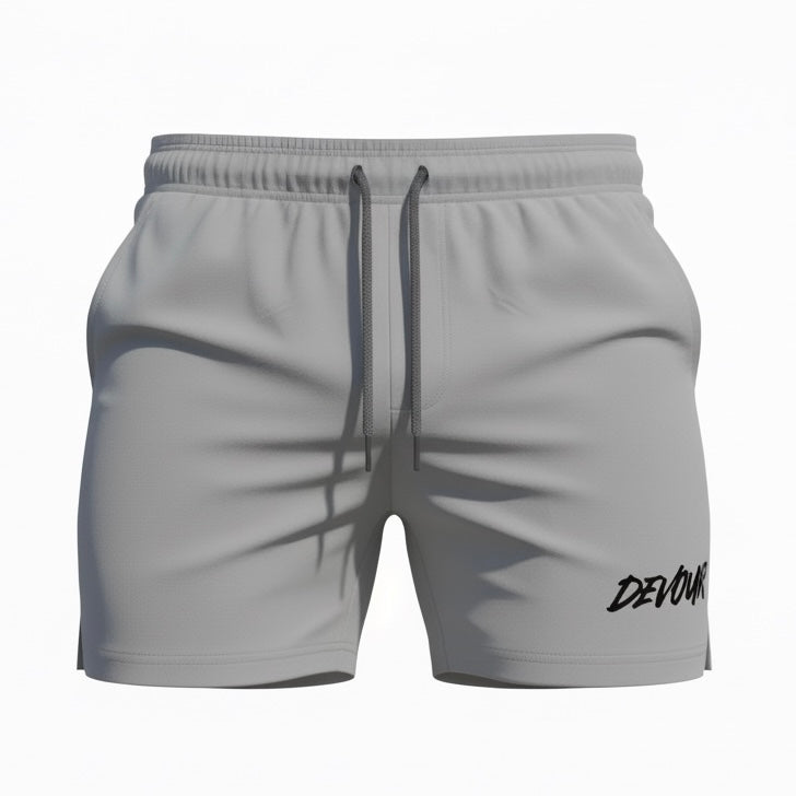 Devour Squat Shorts Grey