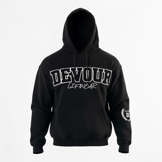 Oversized Hoodie Obsidian Black