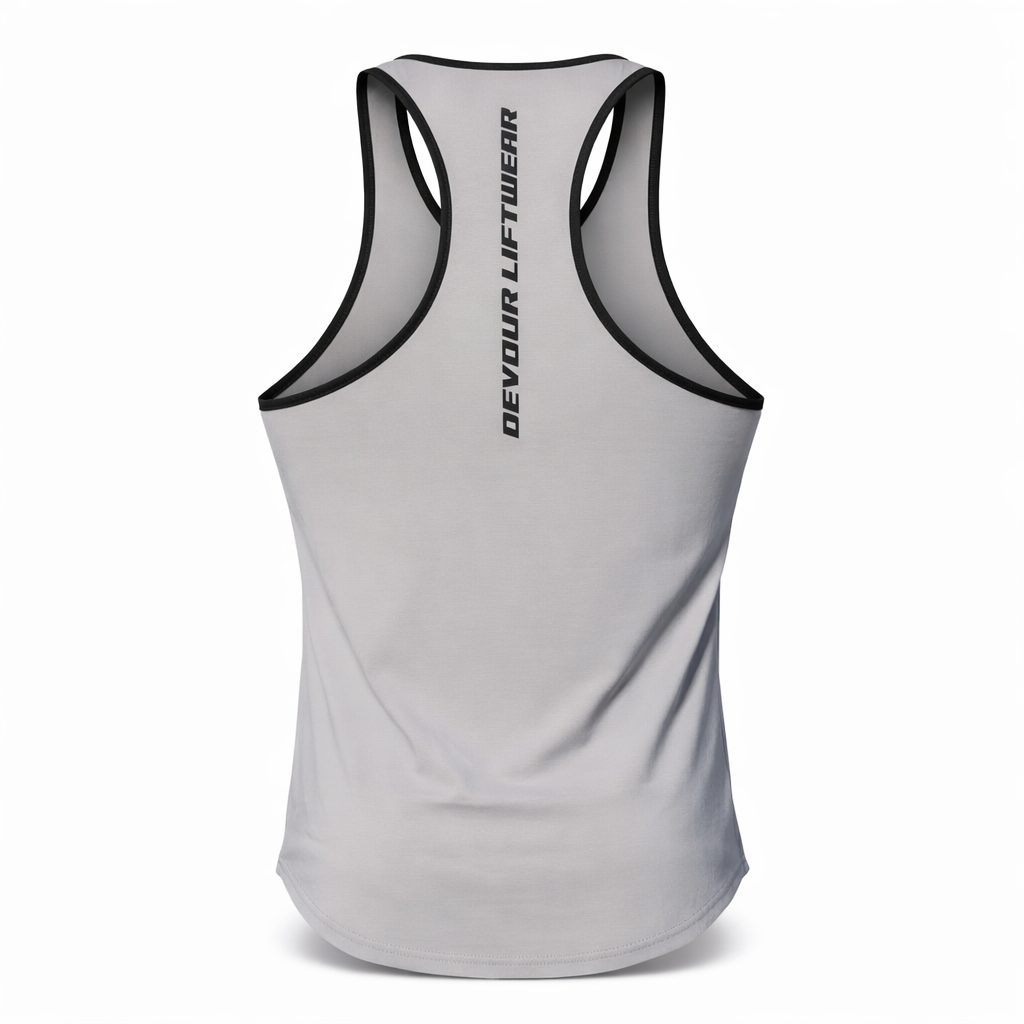 Devour T-Back Grey
