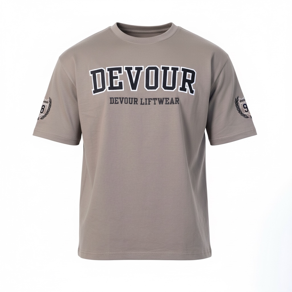 Devour Club Tee Charcoal