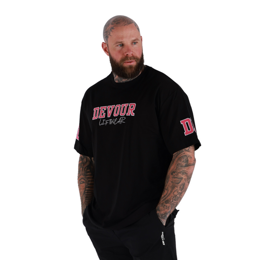 Devour Signature Oversized T Pink